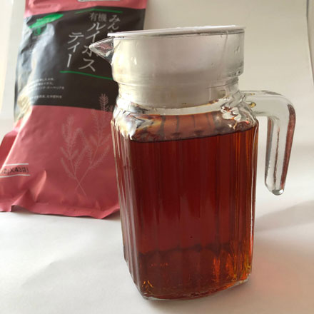 ルイボスティ煮出してみました