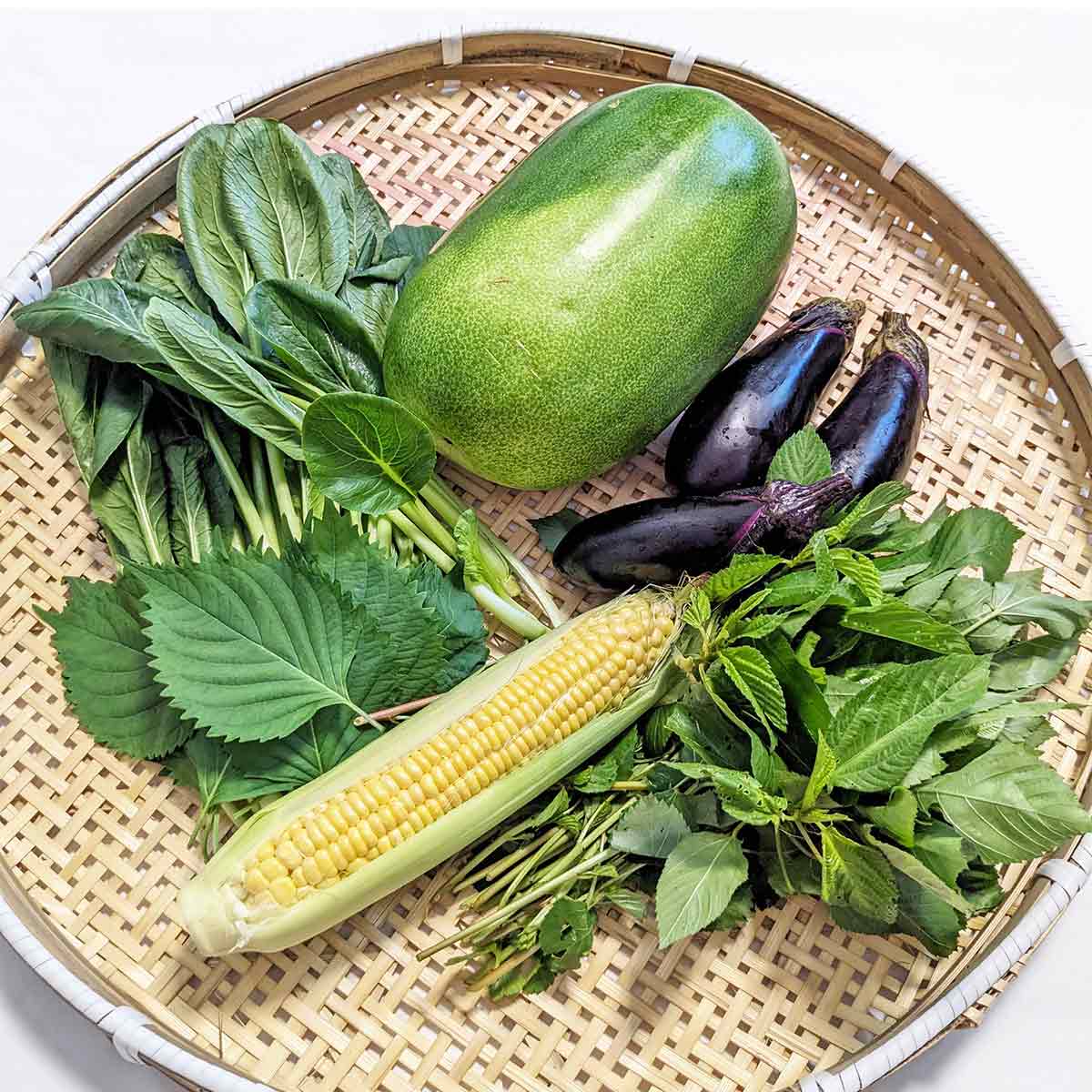 さんぶ野菜ネットワークの有機野菜セット